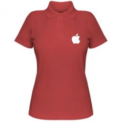 Женское поло Apple Corp. - PrintSalon