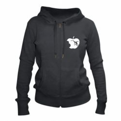 Женское худи на молнии Apple Ryuk - PrintSalon