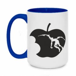 Чашка двухцветная 420ml Apple Ryuk - PrintSalon