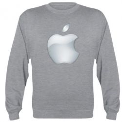Cвитшот Apple Silver - PrintSalon