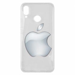 Чехол для Huawei P Smart Plus 2018 Apple Silver - PrintSalon