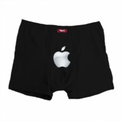 Трусы-боксеры Apple Silver - PrintSalon