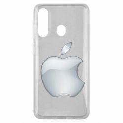 Чехол для Samsung M40 Apple Silver - PrintSalon