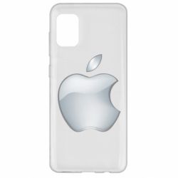 Чехол для Samsung A31 Apple Silver - PrintSalon