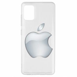 Чехол для Samsung A51 Apple Silver - PrintSalon