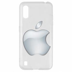 Чехол для Samsung A01/M01 Apple Silver