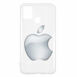 Чехол для Samsung M31 Apple Silver - PrintSalon