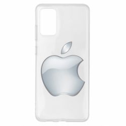 Чехол для Samsung S20+ Apple Silver - PrintSalon