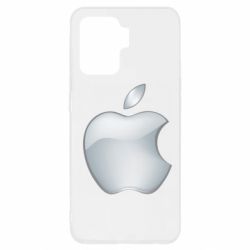Чехол для Oppo Reno 5 Lite Apple Silver - PrintSalon