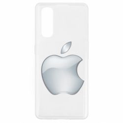 Чехол для Oppo Find X2 Apple Silver - PrintSalon