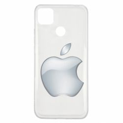 Чехол для Xiaomi Redmi 9c Apple Silver