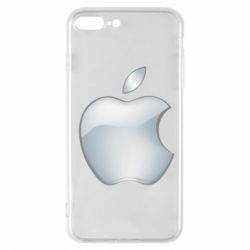 Чехол для iPhone 8 Plus Apple Silver - PrintSalon
