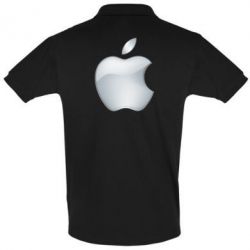 Мужское поло Apple Silver - PrintSalon