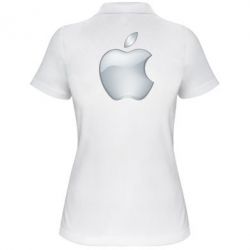 Женское поло Apple Silver - PrintSalon