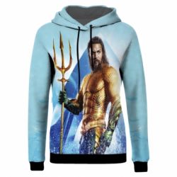 Жіноче 3D худі Aquaman, Jason Momoa-PrintSalon Жіноче 3D худі Aquaman, Jason Momoa