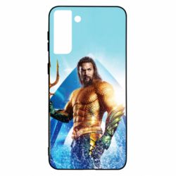 Чохол для Samsung S21+ Aquaman, Jason Momoa - PrintSalon