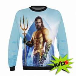 Дитячий 3D світшот Aquaman, Jason Momoa - PrintSalon