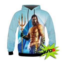 Дитяче 3D худі Aquaman, Jason Momoa