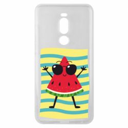 Чехол для Meizu Note 8 Арбуз на пляже - PrintSalon