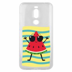 Чехол для Meizu X8 Арбуз на пляже - PrintSalon