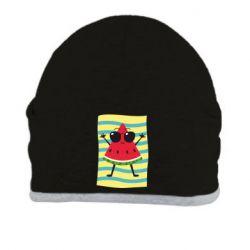 Шапка Арбуз на пляже - PrintSalon