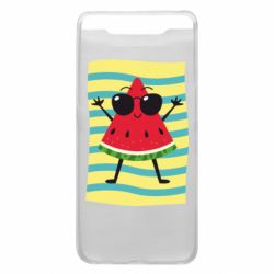 Чехол для Samsung A80 Арбуз на пляже - PrintSalon