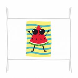 Флаг Арбуз на пляже - PrintSalon