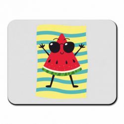 Коврик для мыши Арбуз на пляже - PrintSalon