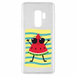 Чехол для Samsung S9+ Арбуз на пляже - PrintSalon