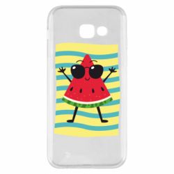 Чехол для Samsung A5 2017 Арбуз на пляже - PrintSalon
