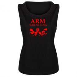 Майка жіноча Arm Wrestling - PrintSalon