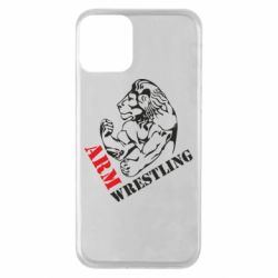 Чехол для iPhone 11 Arm Wrestling - PrintSalon