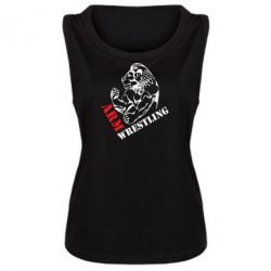 Женская майка Arm Wrestling - PrintSalon