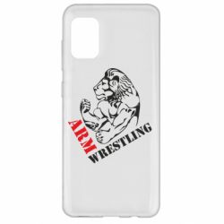 Чехол для Samsung A31 Arm Wrestling - PrintSalon