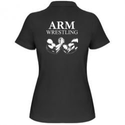 Жіноче поло Arm Wrestling - PrintSalon