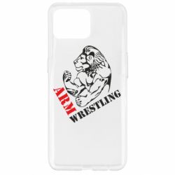 Чехол для Oppo Reno 4 Lite Arm Wrestling - PrintSalon