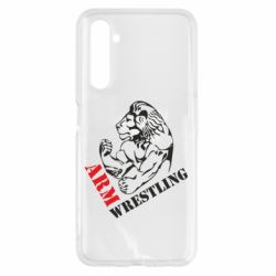 Чехол для Realme 6 Arm Wrestling - PrintSalon