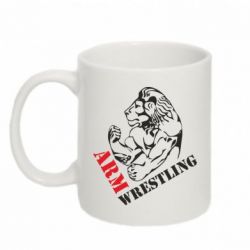 Чашка 320ml Arm Wrestling - PrintSalon