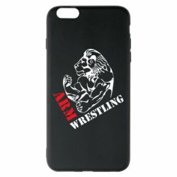 Чехол для iPhone 6 Plus/6S Plus Arm Wrestling - PrintSalon