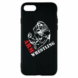 Чехол для iPhone 7 Arm Wrestling - PrintSalon