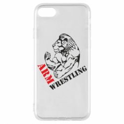 Чехол для iPhone 8 Arm Wrestling - PrintSalon