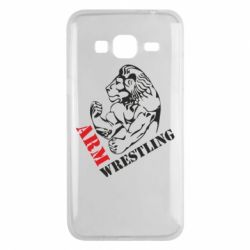Чехол для Samsung J3 2016 Arm Wrestling - PrintSalon