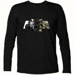 Футболка с длинным рукавом Arma 3 logo-PrintSalon Футболка с длинным рукавом Arma 3 logo