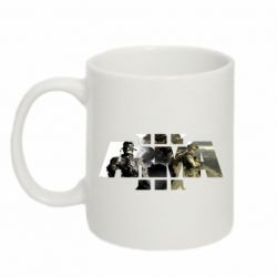 Чашка 320ml Arma 3 logo