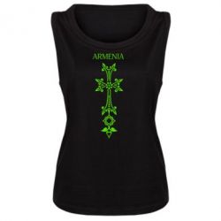 Женская майка Armenia - PrintSalon
