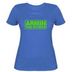 Женская футболка Armin-PrintSalon Женская футболка Armin