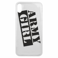 Чехол для iPhone Xs Max Army girl - PrintSalon