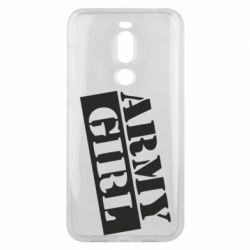 Чехол для Meizu X8 Army girl - PrintSalon