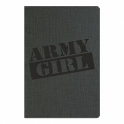 Блокнот с принто Army girl - PrintSalon