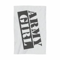 Полотенце с принтом Army girl - PrintSalon